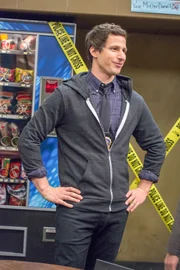 Andy Samberg (Jake Peralta).