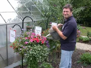Alan Titchmarsh in Well Cottage Garden