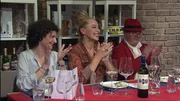 Die Teka-Jury. Von IKEA Sabrina Stepanian, Society-Lady Andrea Buday und Haubenkoch Harald Brunner