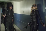The Arrow (Stephen Amell), Black Canary (Katie Cassidy)
