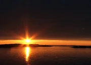 Sonnenaufgang.