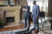 Shawn Spencer (James Roday, l.), Gus Guster (Dulé Hill)