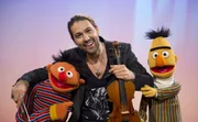 Sag's durch die Geige: David Garrett bei Ernie und Bert.