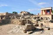 Knossos, Crete, Greece: Archaeological site, the Knossos Palace. The Palace shows evidence of how advance the Minoan civilization was. Some believe the Minoans were the inspiration for the advanced civilization described in the story of Atlantis.
(Photo Credit: © Zig Zag Productions and Ross Goodlass)