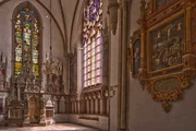 In der gotischen St. Nicolai-Kirche in Lemgo.