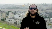 Sänger Kobi Farhi in Jerusalem.