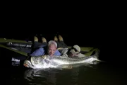 Jeremy Wade with a Tarpoon.