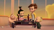 L-R: Jimbo Jimbo , Staci, Francis Francis, Boss Baby