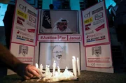 Mahnwache in der saudischen Botschaft