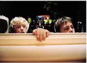 Pfarrerssohn Lenny (Christian Kulick, re.) und Jakob (Maximilian Wagner, li.) haben sich einen Racheplan zurechtgelegt und wollen Gott "sprechen" lassen...
© ZDF/Kinderfilm GmbH/Josef Wolfsberg - Honorarfrei nur im Zusammenhang mit genannter Sendung und bei Nennung "ZDF/Kinderfilm GmbH/Josef Wolfsberg". Andere Verwendung nur nach Absprache. KI.KA, Marketing & Kommunikation, Tel: 0361/218-1826, Fax: -1831