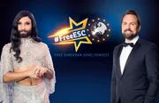 L-R: Conchita und Steven Gätjen