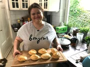 Gastgeberin Stefanie