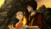 L-R: Aang, Zuko
