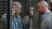 (L-R): Michael Scofield (Wentworth Miller) and Lincoln Burrows (Dominic Purcell) PRISON BREAK: in PRISON BREAK premiering on FOX