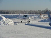 plane, winter