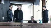 Emanuel, Tobi, Franz und Daniel von den "The Mustard Tubes".