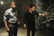 Gus (Dulé Hill, l.) und Shawn (James Roday)