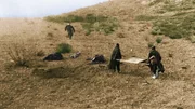 Medics helping the wounded.