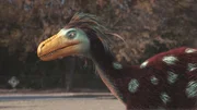 Plötzlich taucht ein Dromaeosaurus auf. Wird Dan das kleine Baby retten können?