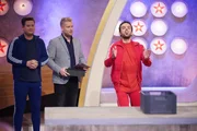 (v.l.) Gastgeber Chris Tall, 'Schiedsrichter' Kevin Gerwin, Steffen Henssler