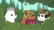 L-R: Ice Bear, Grizzly Bear, Panda Bear