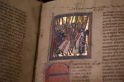 Darstellung des Ersten Kreuzzuges (1096-1099) in einem Manuskript der "Histoire d'Outremer".