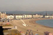 Weymouth, ein beliebtes Touristenziel an Südenglands Weltnaturerbe Küste ?Jurassic Coast?.
