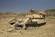 M1 Assault Breacher, wide shot from the side.