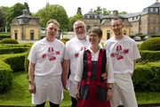 Das Team der Bäckerei Althannoversche Spezialitätenbäckerei: Philippe Borchers, Klaus Borchers, Marion Borchers, Martin Borchers