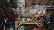 Workbench in Beau's Shop.