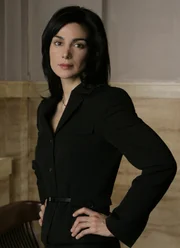 Pictured: Annie Parisse as A.D.A. Alexandra Borgia