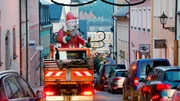 Transport Weihnachtsmann