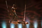 11. Internationales Circus Festival YOUNG STAGE Basel
Doppeltes Trapez: Christopher Hartwig, Milena Beneke.
Copyright: SRF/Palo Wünsch Blanco