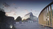 Blick auf das Konrad-Adenauer-Haus in Berlin.