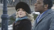 Pictured L-R:Marissa Morgan  (Geneva Carr)   and William Flanigan  (Erik LaRay Harvey)