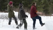 The siblings experience winter on North Star Ranch.