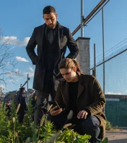 Special Agent Omar Adom 'OA' Zidan (Zeeko Zaki, l.); Special Agent Maggie Bell (Missy Peregrym, r.)