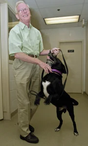 Robert Alberti und sein Hund, Rover