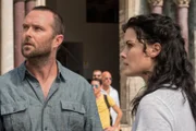 Sullivan Stapleton (Kurt Weller), Jaimie Alexander (Jane Doe).