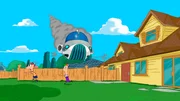 Phineas und Ferb schießen beim Baseball Spielen aus Versehen ein Alien-Raumschiff ab. Zusammen helfen sie dem Piloten, einem knuddeligen kleinen Wesen namens Miep, sein Schiff zu reparieren. Bei einer Spritztour mit dem neuen Raumfahrzeug geraten Phineas, Ferb und Isabella in den Traktorstrahl eines fremden Schiffs. An Bord: Mieps Erzfeind, Mitch. Der Weltraumschurke hält verschiedenartige Wesen aus allen Ecken des Universums gefangen. Außerdem versucht Dr. Doofenschmirtz mit statischer Elektrizität seinen Luftballon, den er jahrzehnte zuvor verloren hat, zurück zu holen.