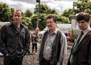 Im Kreis der Fahrenden: Iain Glen als Jack Taylor, Michael Collins als Sweeper Mangan, Emmet Kirwan als Ron Bryson