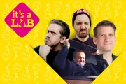 Das Team “It’s a lab” (#itsalab) von Warner Bros. stellt sich vor: Marti Fischer alias theclavinover (l.), Joseph Bolz alias DeChangeman (M. oben), Martin Brindöpke (M. unten) und Fabian Siegismund (r.).