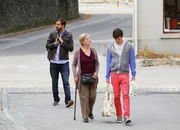 Fabian Krüger als Lorenz, Sibylle Brunner als Rosie, Sebastian Ledesma als Mario