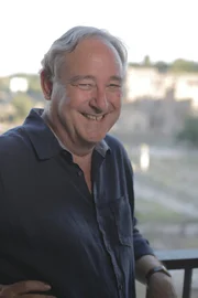Andrew Wallace-Hadrill im Forum Romanum.