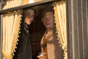 William (Jimmi Simpson) and Logan (Ben Barnes).