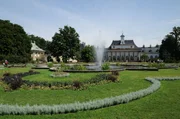 Das Schloss Pillnitz in Dresden: Neues Palais.