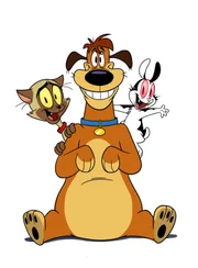 L-R: Chester (voiced by Sean Astin), Harold (voiced by Brian Kimmet), Bunnicula (voiced by Chris Kattan)