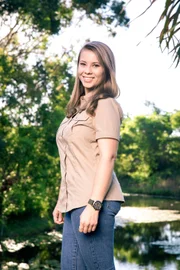 Bindi Irwin at the Australia Zoo.