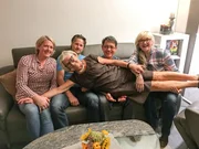 V.l.: Eva, Frank, Gastgeberin Renate, Mario, Heike