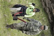 Henry and Laura make serious strides to reach their extraction point.
